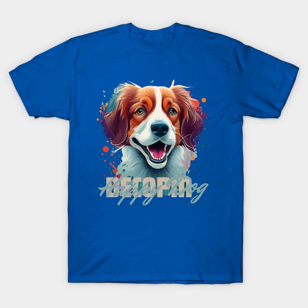 DECOPIN Happy Dog T-Shirt by FashionPulse